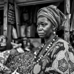 "There are days I have to reduce how much water I drink just to avoid using the market toilets. But that only leaves me feeling weak and drained before the day is over." Aunty Glory, seller at Tejuosho